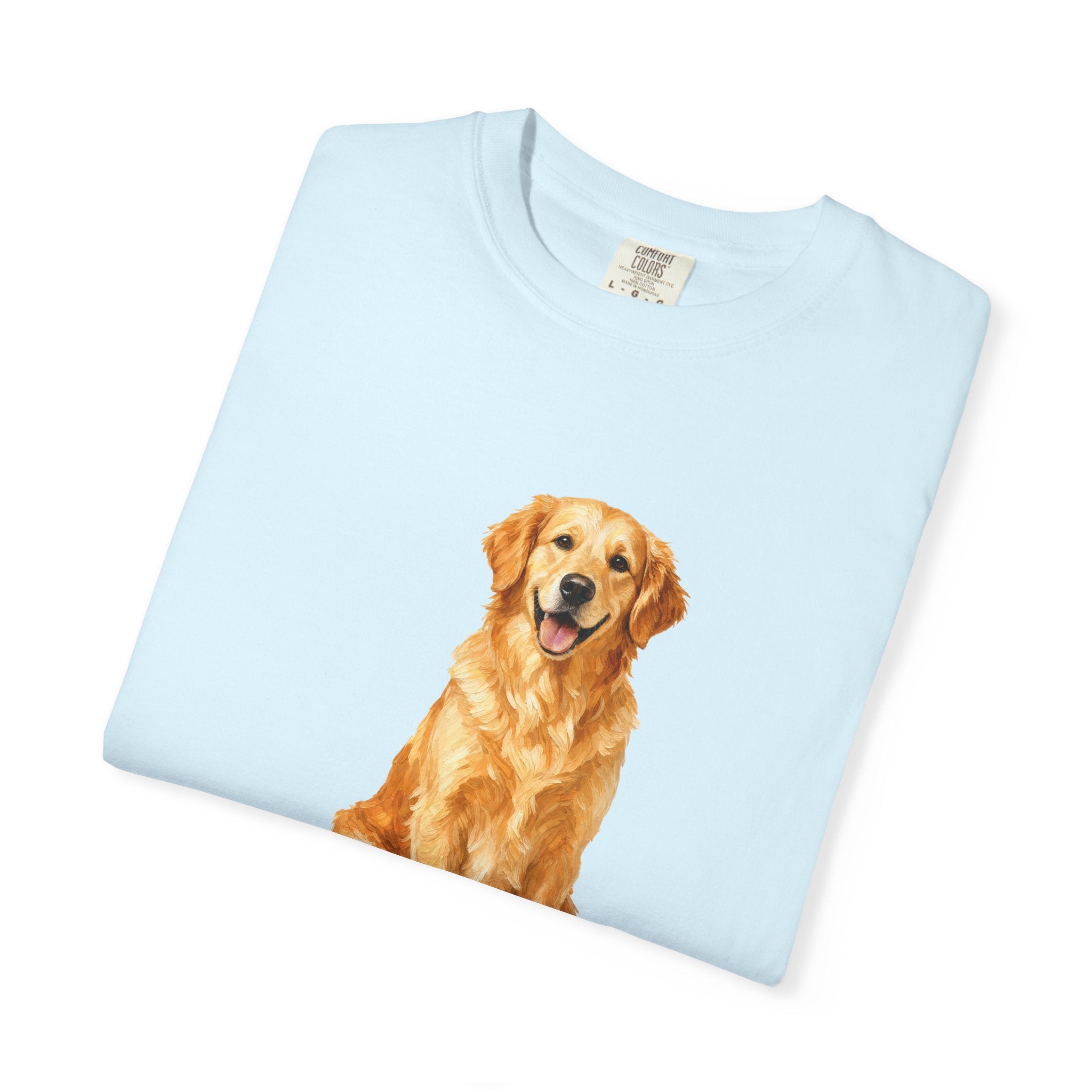 Golden Retriever Mom Shirt, Painterly Golden Dog Mom Tee, Cute Golden Lover Gift, Dog Owner Sweatshirt for Her