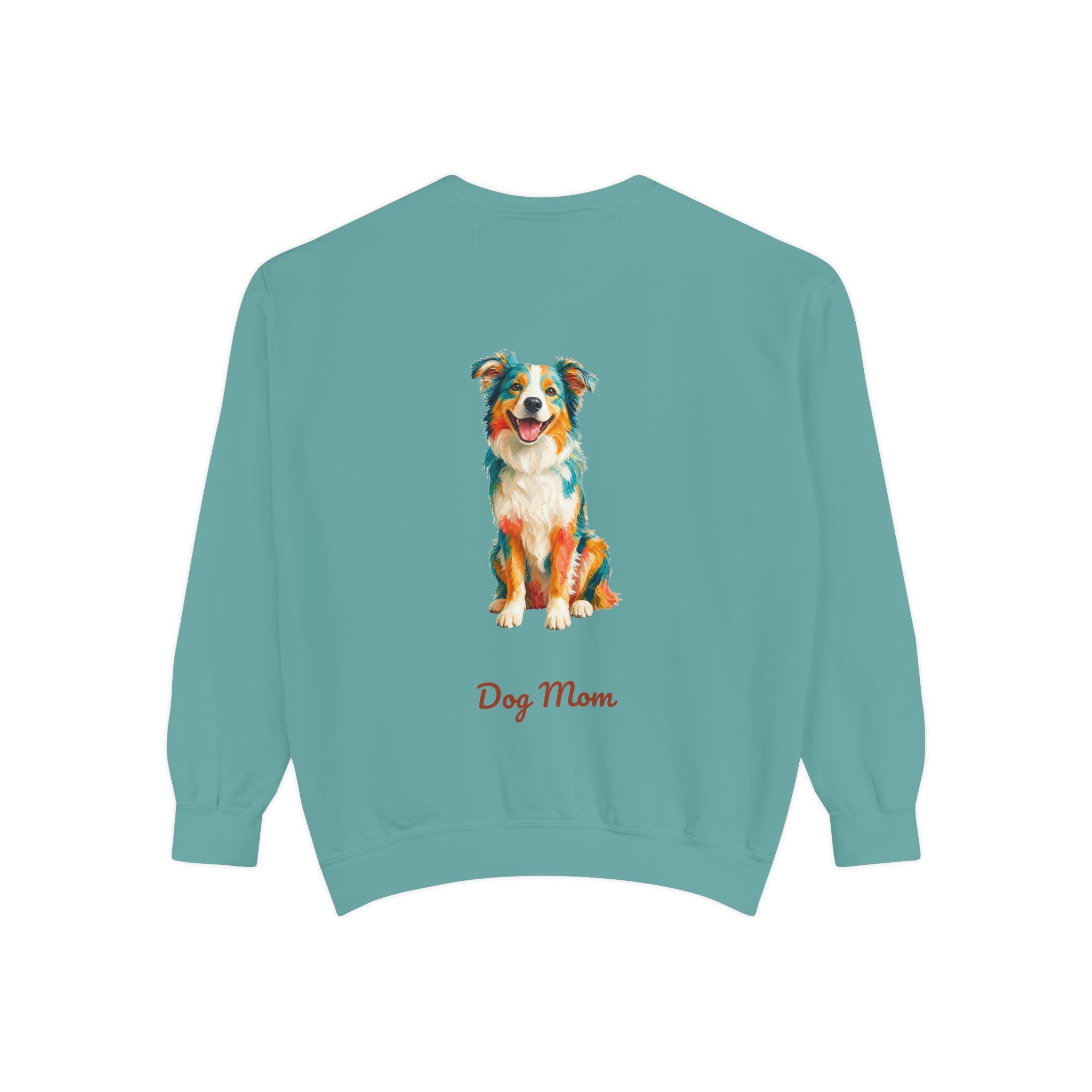 Dog Mom Shirt, Vibrant Painterly Dog Tee, Bold Dog Lover Gift, Colorful Dog Owner Sweatshirt