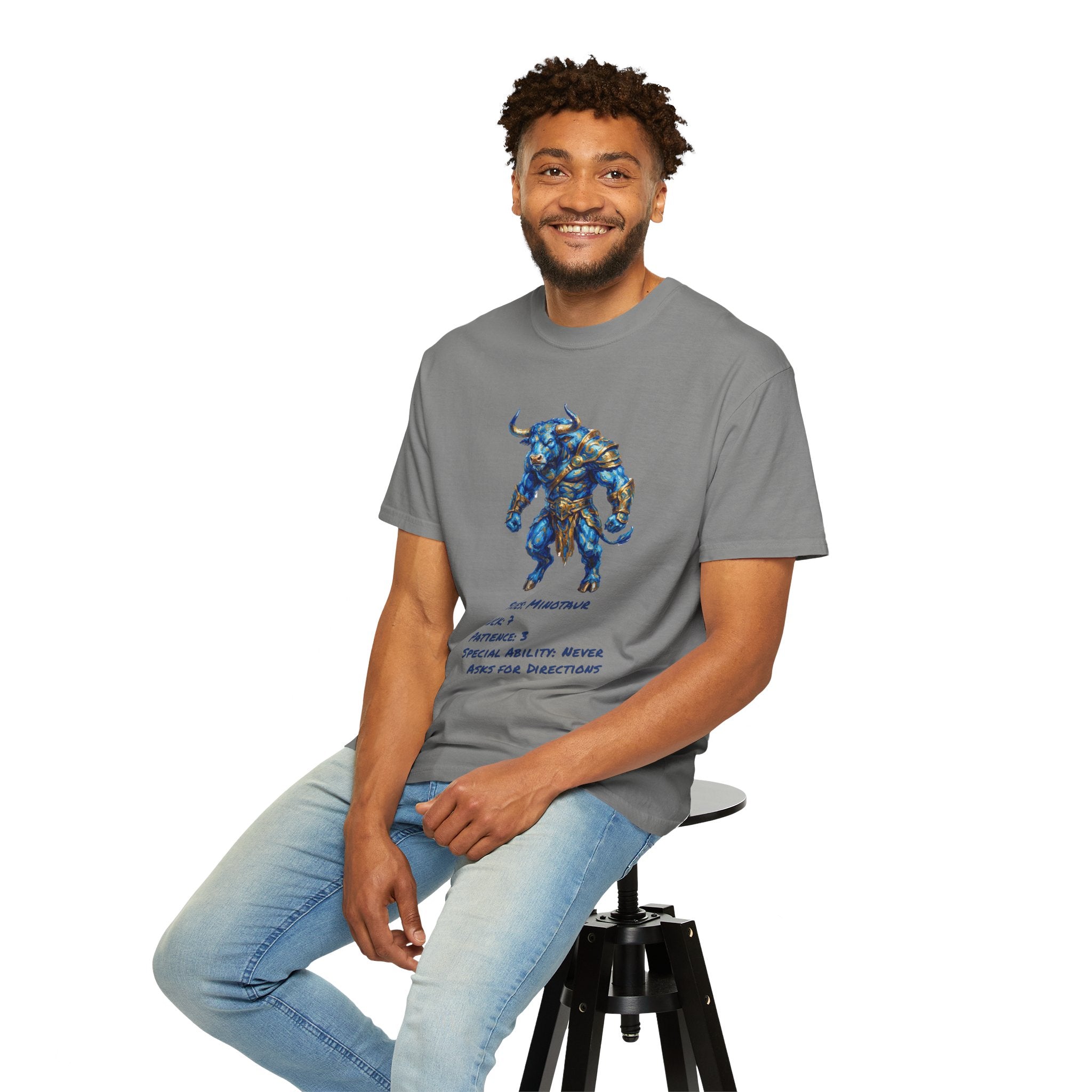Minotaur RPG Shirt — Special Ability: Never Asks for Directions