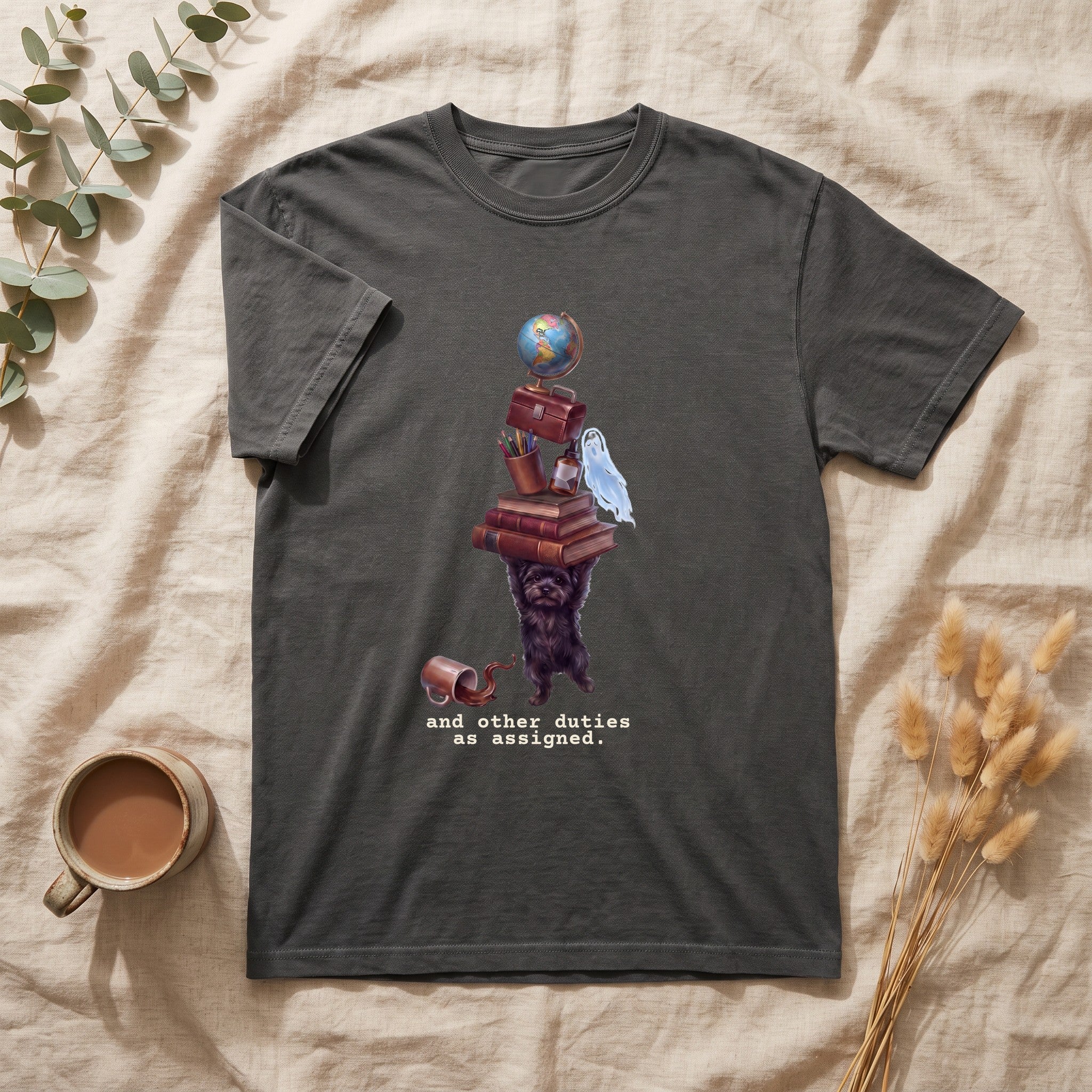 And Other Duties As Assigned Shirt, Funny Paraprofessional Tee, School Staff Dog Tee, Teacher and Teacher Aide Gift