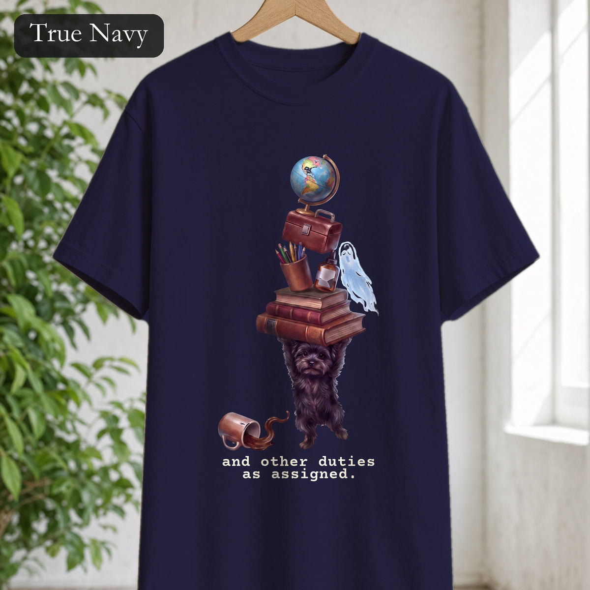 And Other Duties As Assigned Shirt, Funny Paraprofessional Tee, School Staff Dog Tee, Teacher and Teacher Aide Gift
