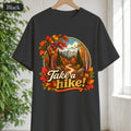 Take a Hike! retro mountain scene Shirt | autumn hiking design