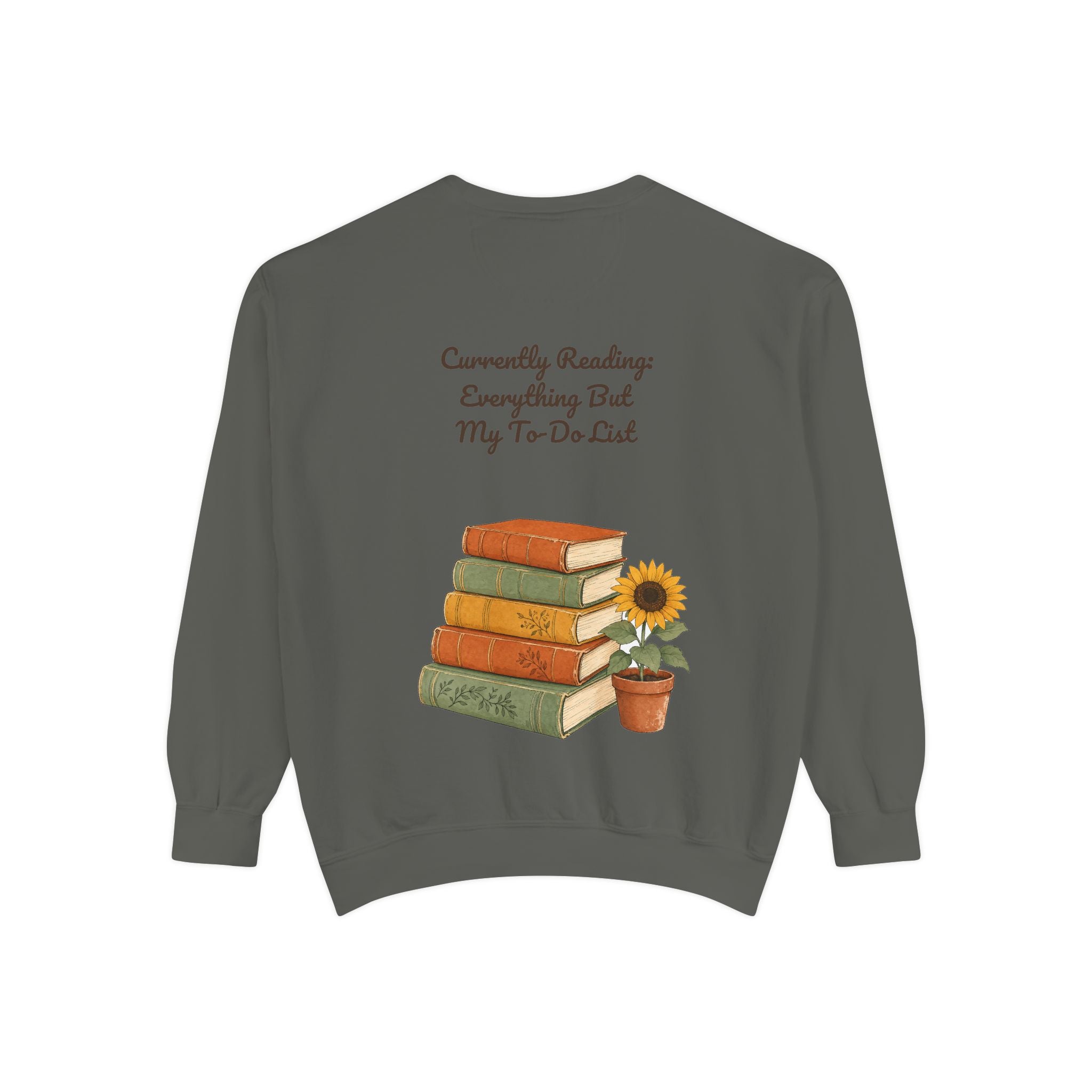 Currently Reading Everything But My To-Do List Shirt, Funny Bookish Tee, Book Lover Reader Gift