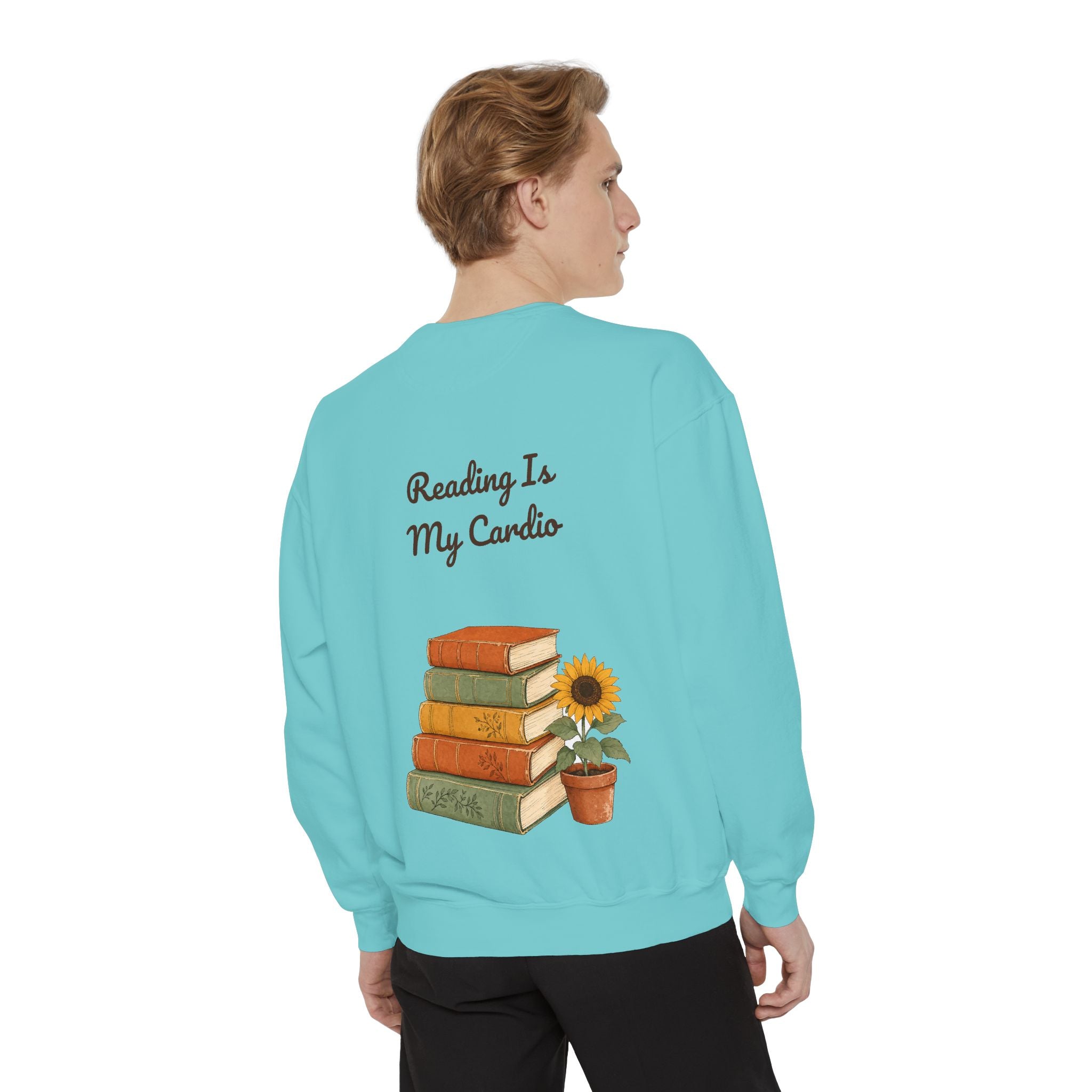 Reading Is My Cardio Shirt, Funny Book Lover Tee, Bookish Reader Gift, Bookworm Sweatshirt