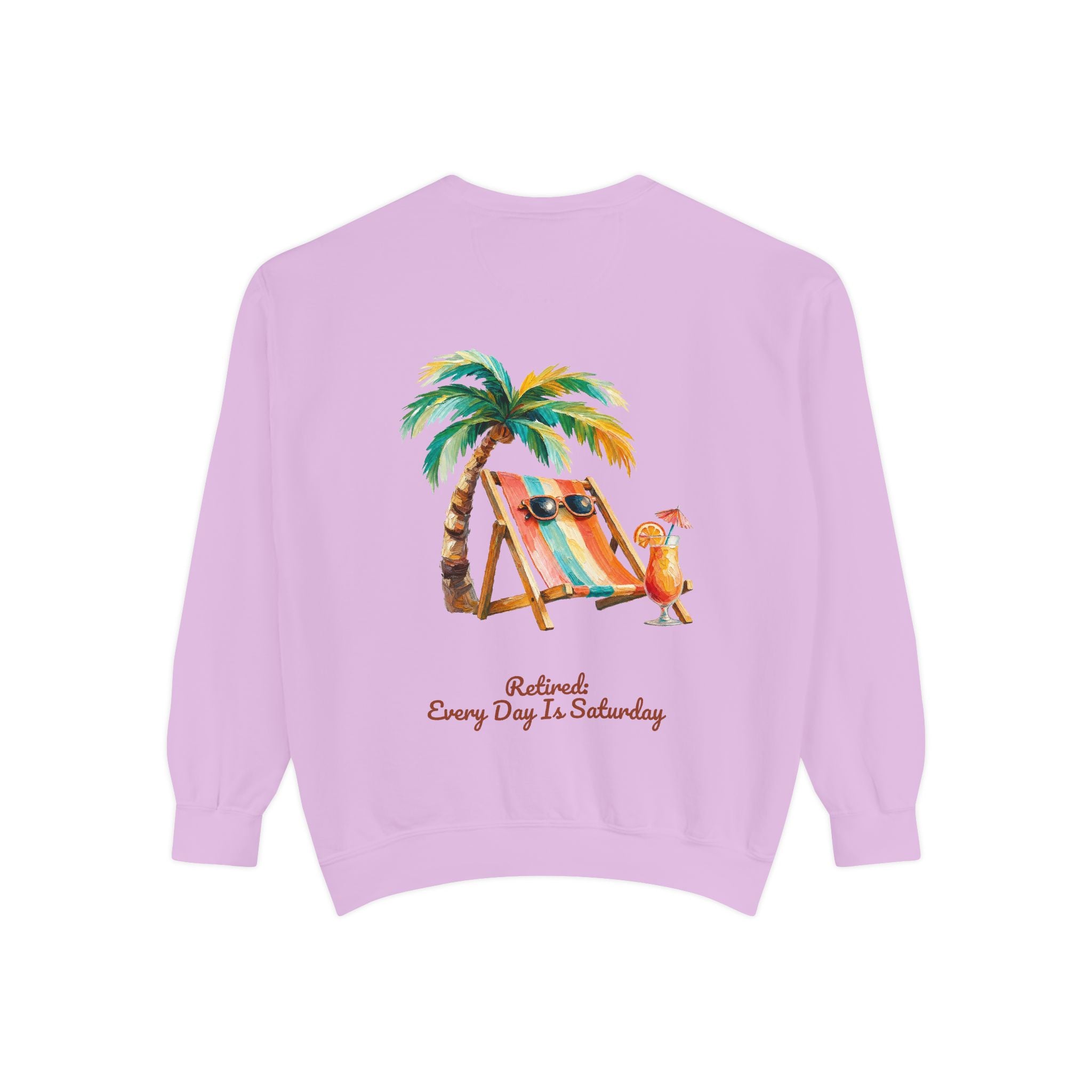 Retired Every Day Is Saturday Shirt, Funny Retirement Tee, Retirement Party Gift, Beach Relax Sweatshirt