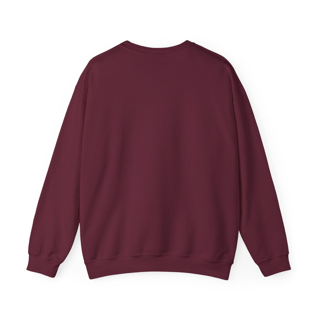 Autumn Lake Scene on Maple Leaves Sweatshirt | Fall Landscape Crewneck