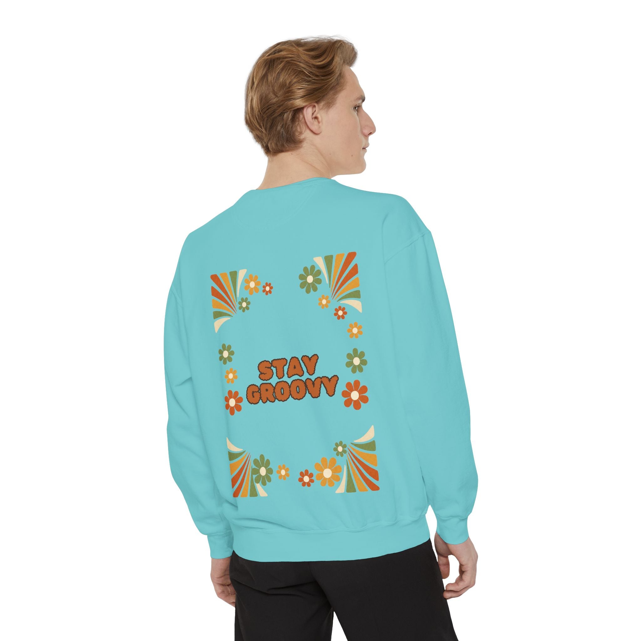 Stay Groovy Shirt, Retro 70s Tee, Groovy Aesthetic Gift, Positive Vibes Sweatshirt