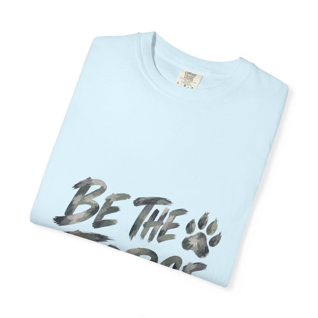 Be The Force Shirt, Camo Motivational Tee, Inspirational Encouragement Gift, Positive Vibes Paw Print Sweatshirt