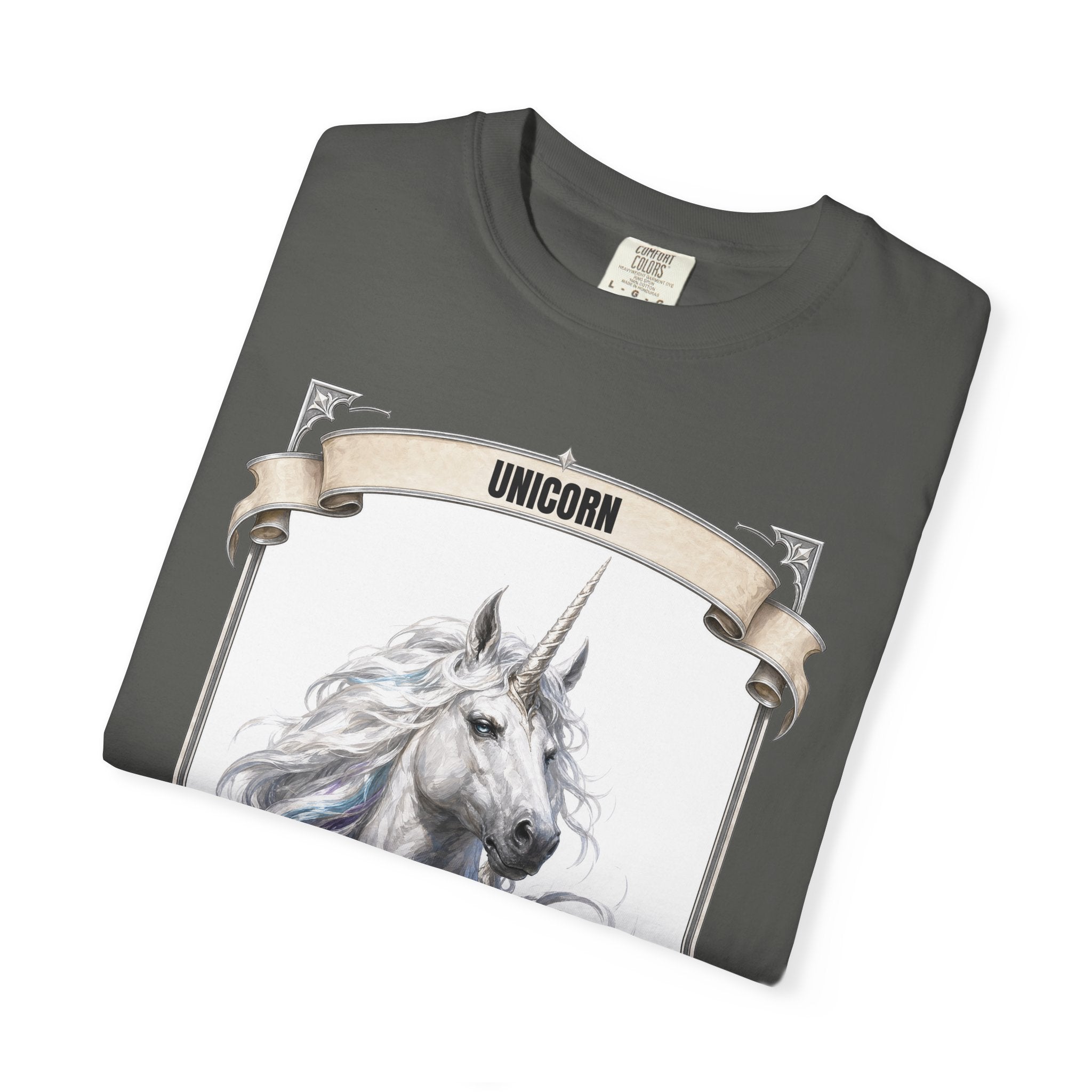 Unicorn Invisibility Stat Card Shirt, Funny RPG Gamer Tee, Tabletop D20 Fantasy Gift, Dungeon Dice Sweatshirt