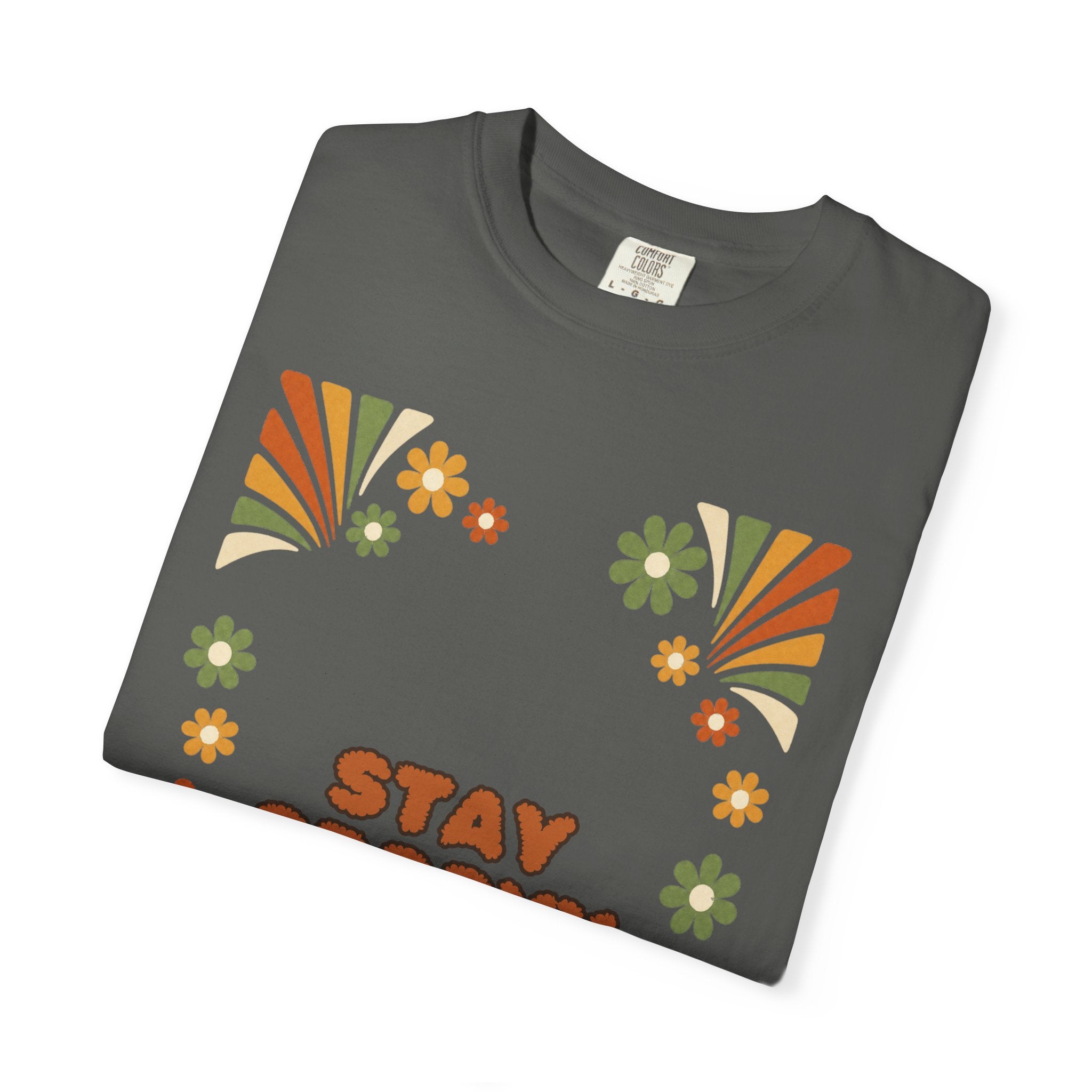 Stay Groovy Shirt, Retro 70s Tee, Groovy Aesthetic Gift, Positive Vibes Sweatshirt