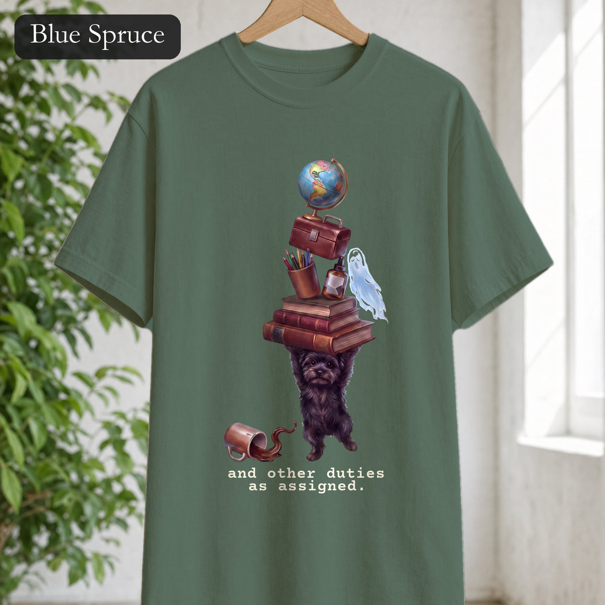 And Other Duties As Assigned Shirt, Funny Paraprofessional Tee, School Staff Dog Tee, Teacher and Teacher Aide Gift