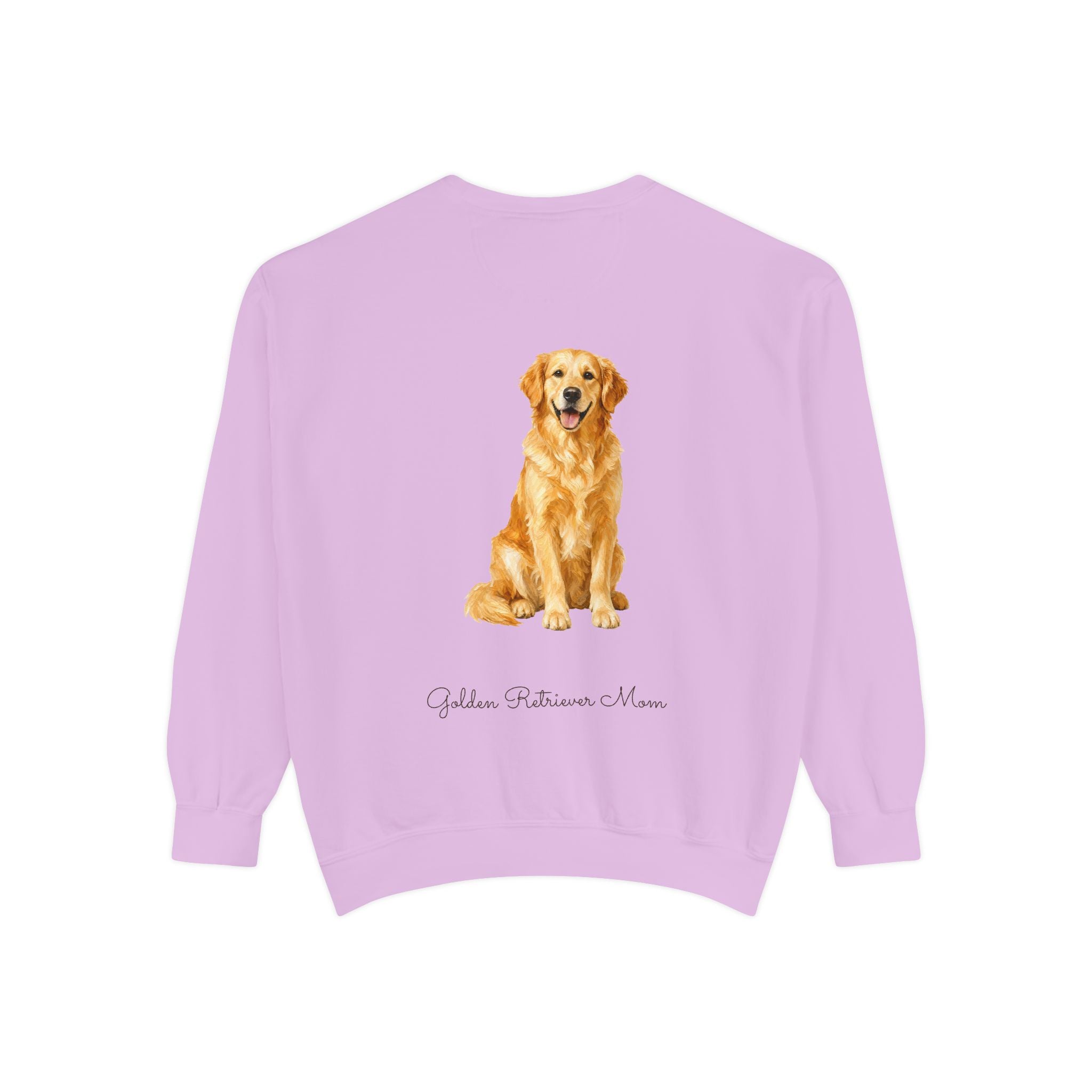 Golden Retriever Mom Shirt, Painterly Golden Dog Mom Tee, Cute Golden Lover Gift, Dog Owner Sweatshirt for Her