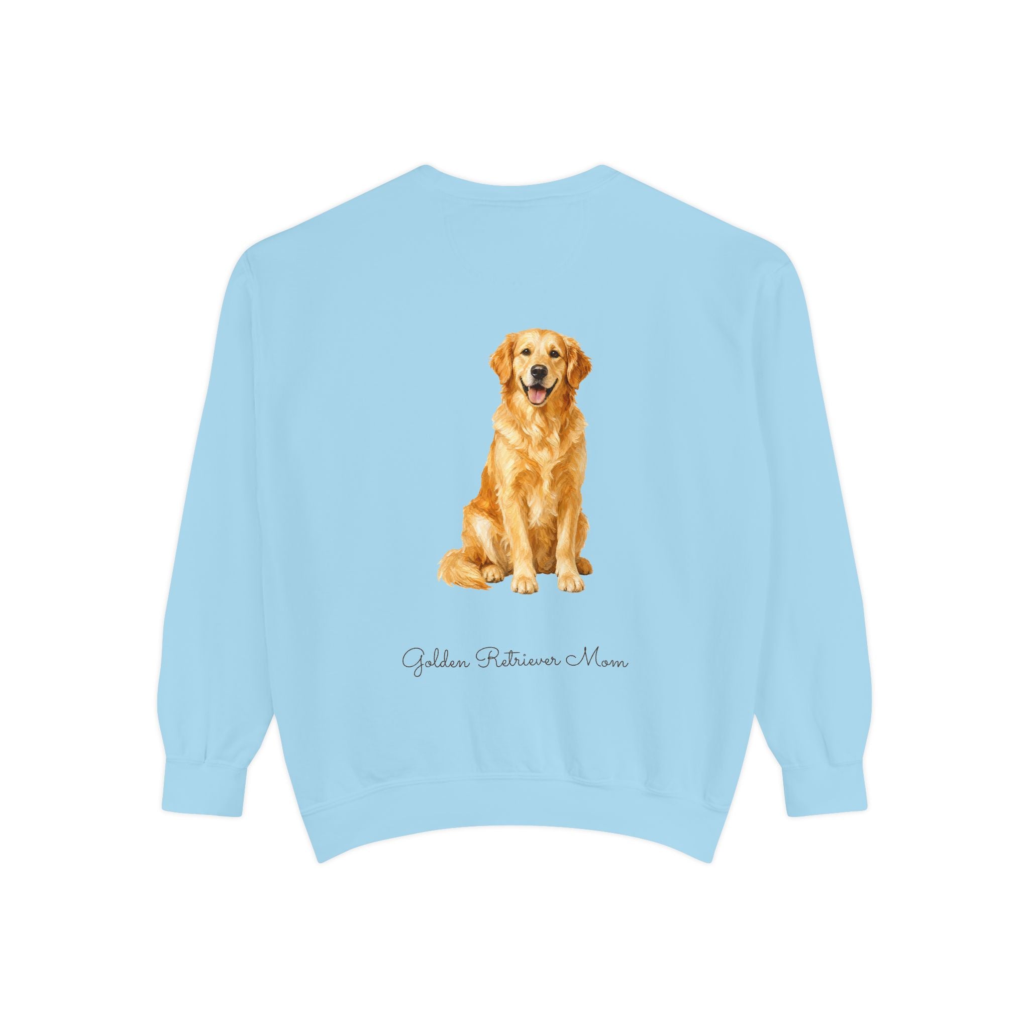 Golden Retriever Mom Shirt, Painterly Golden Dog Mom Tee, Cute Golden Lover Gift, Dog Owner Sweatshirt for Her