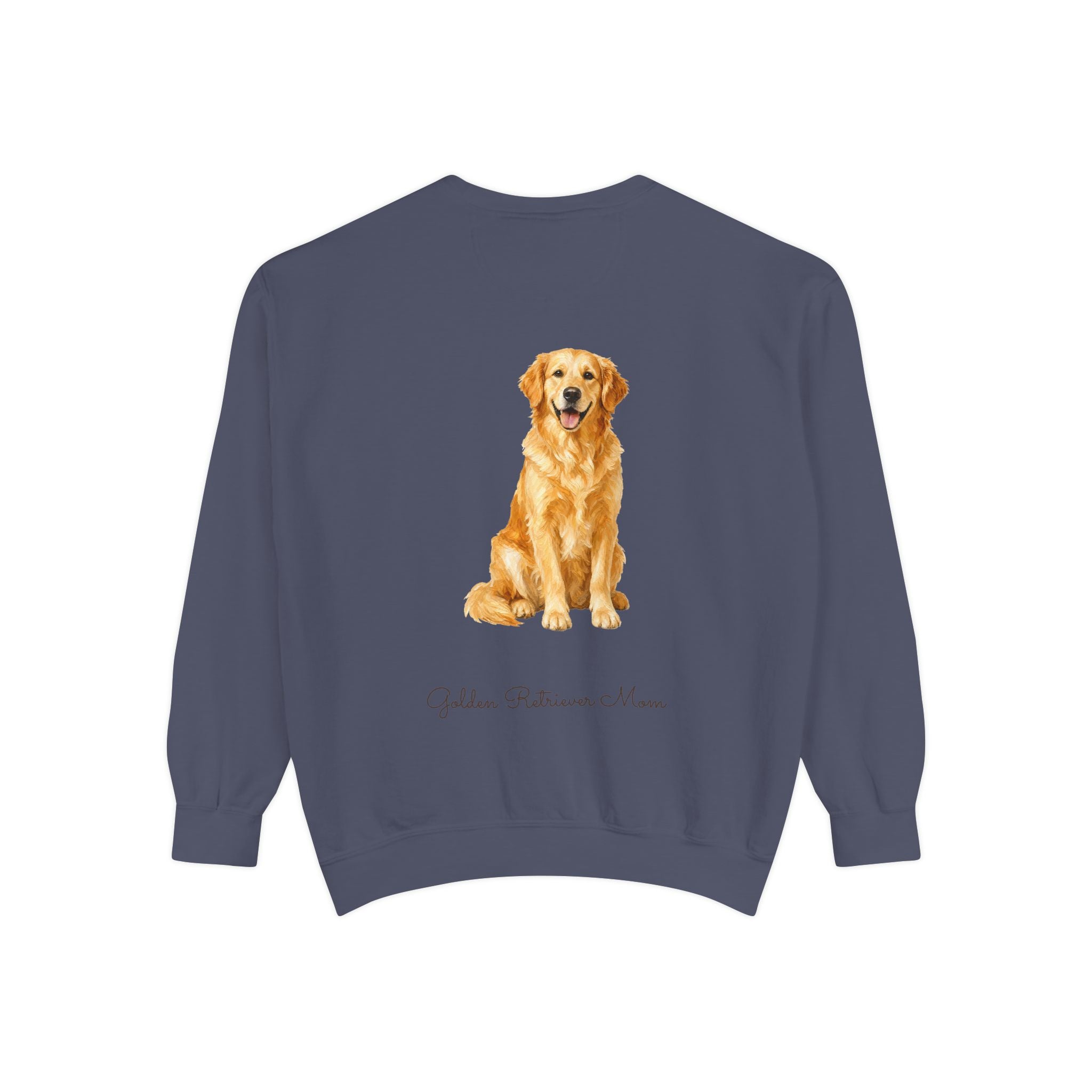 Golden Retriever Mom Shirt, Painterly Golden Dog Mom Tee, Cute Golden Lover Gift, Dog Owner Sweatshirt for Her