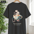 Nurse Shirt, Fueled by Coffee and Compassion Tee, Nurse Week RN Gift, Painterly Nurse Coffee Sweatshirt