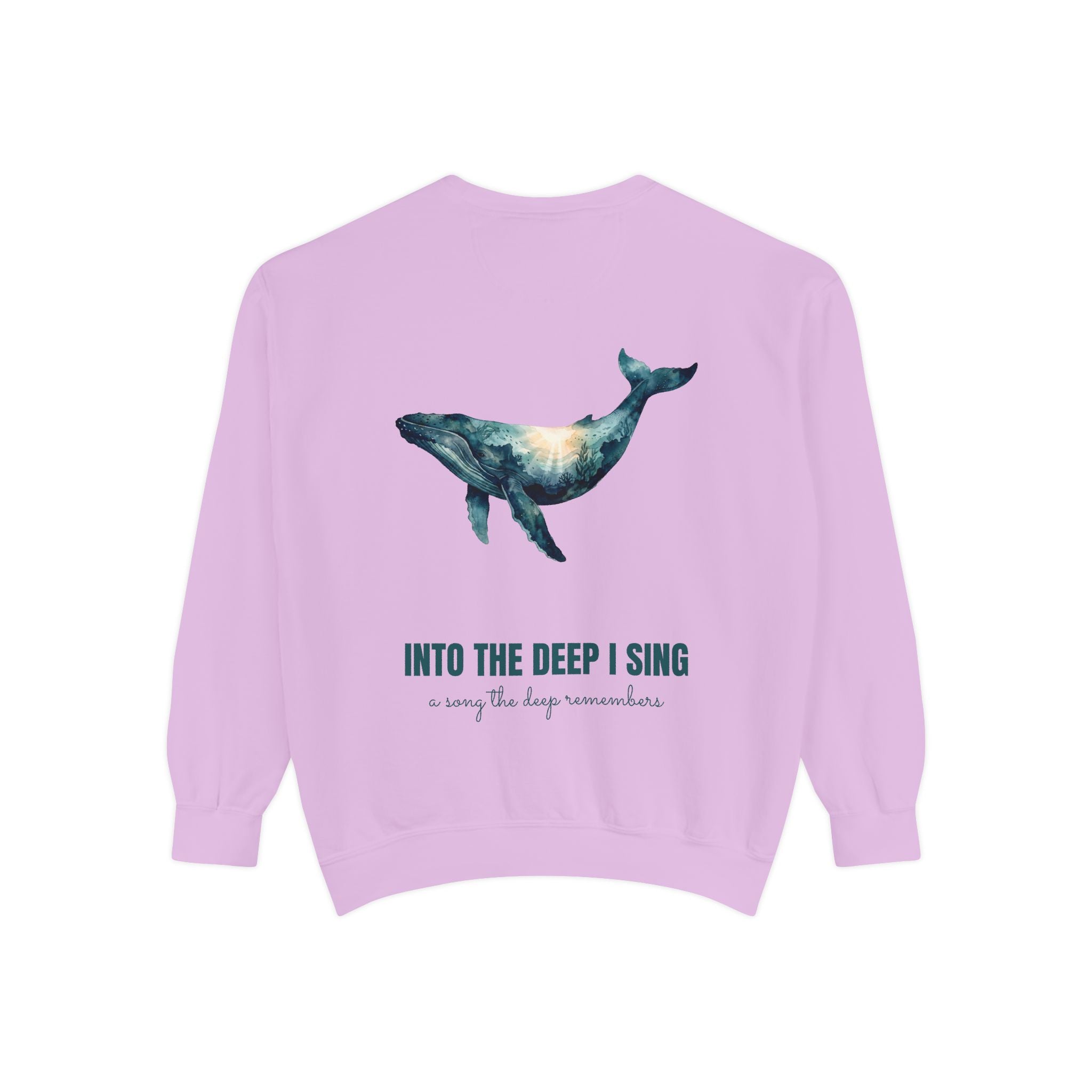 Into the Deep I Sing Shirt, Humpback Whale Double Exposure Tee, Ocean Lover Marine Life Gift, Nautical Sweatshirt