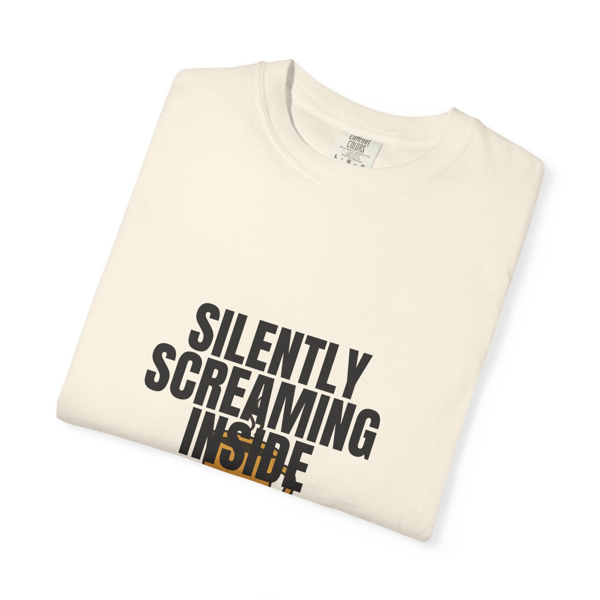 Silently Screaming Inside Shirt, Funny Sarcastic Tee, Coffee Lover Gift, Introvert Humor Sweatshirt