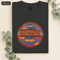 Basketball Word Art Shirt | Basketball Typography Tee
