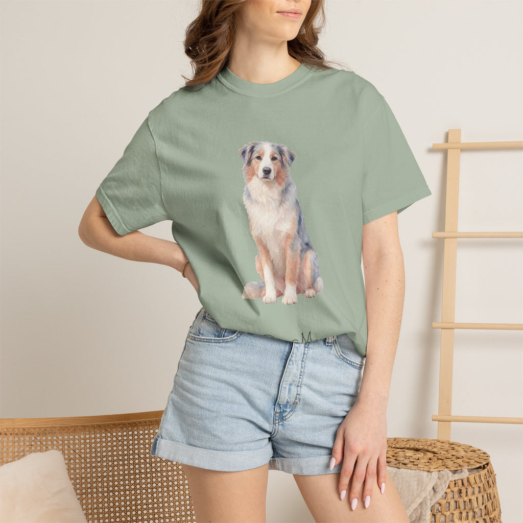 Dog Mom Shirt, Pastel Painterly Dog Tee, Cute Dog Lover Gift, Dog Owner Sweatshirt for Her