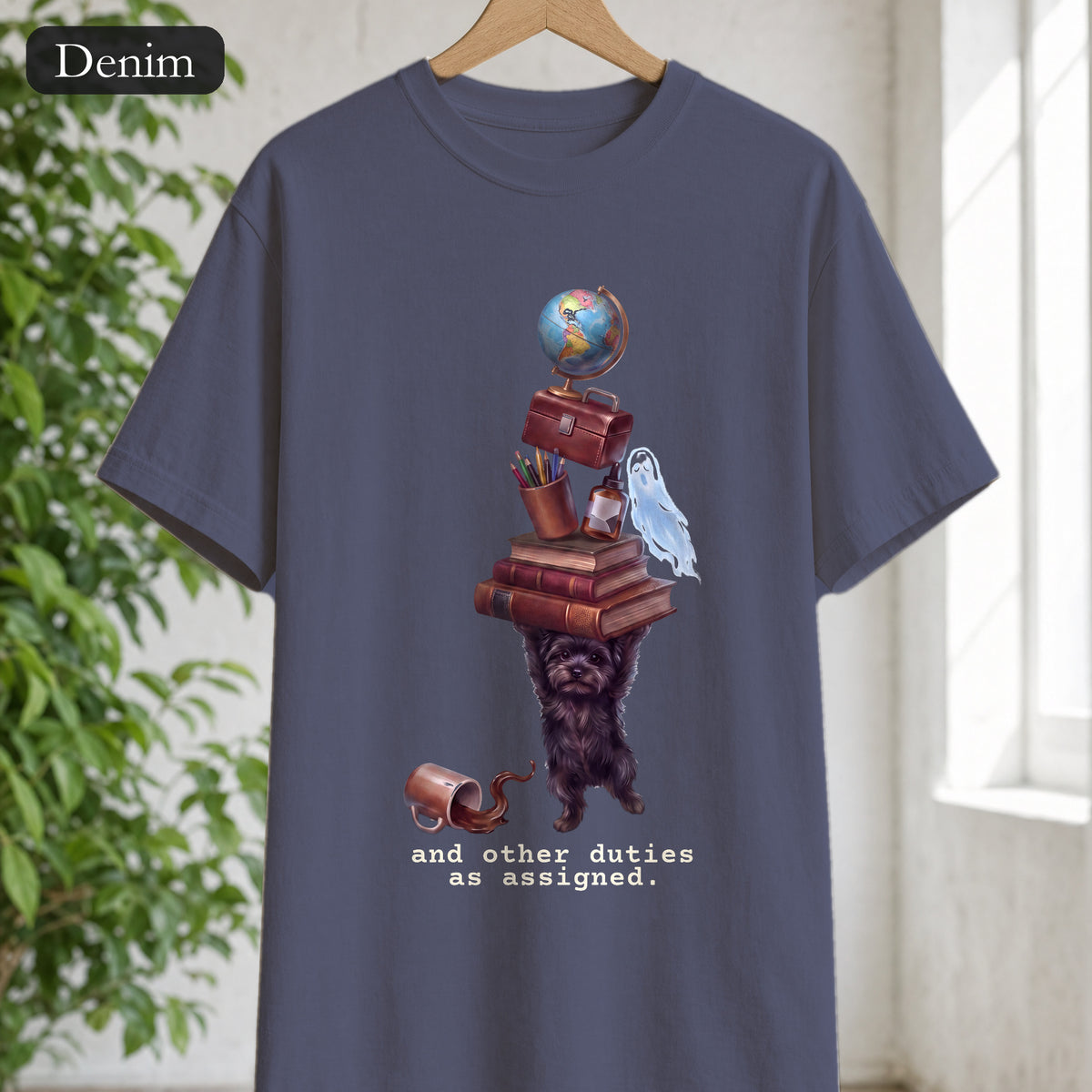 And Other Duties As Assigned Shirt, Funny Paraprofessional Tee, School Staff Dog Tee, Teacher and Teacher Aide Gift