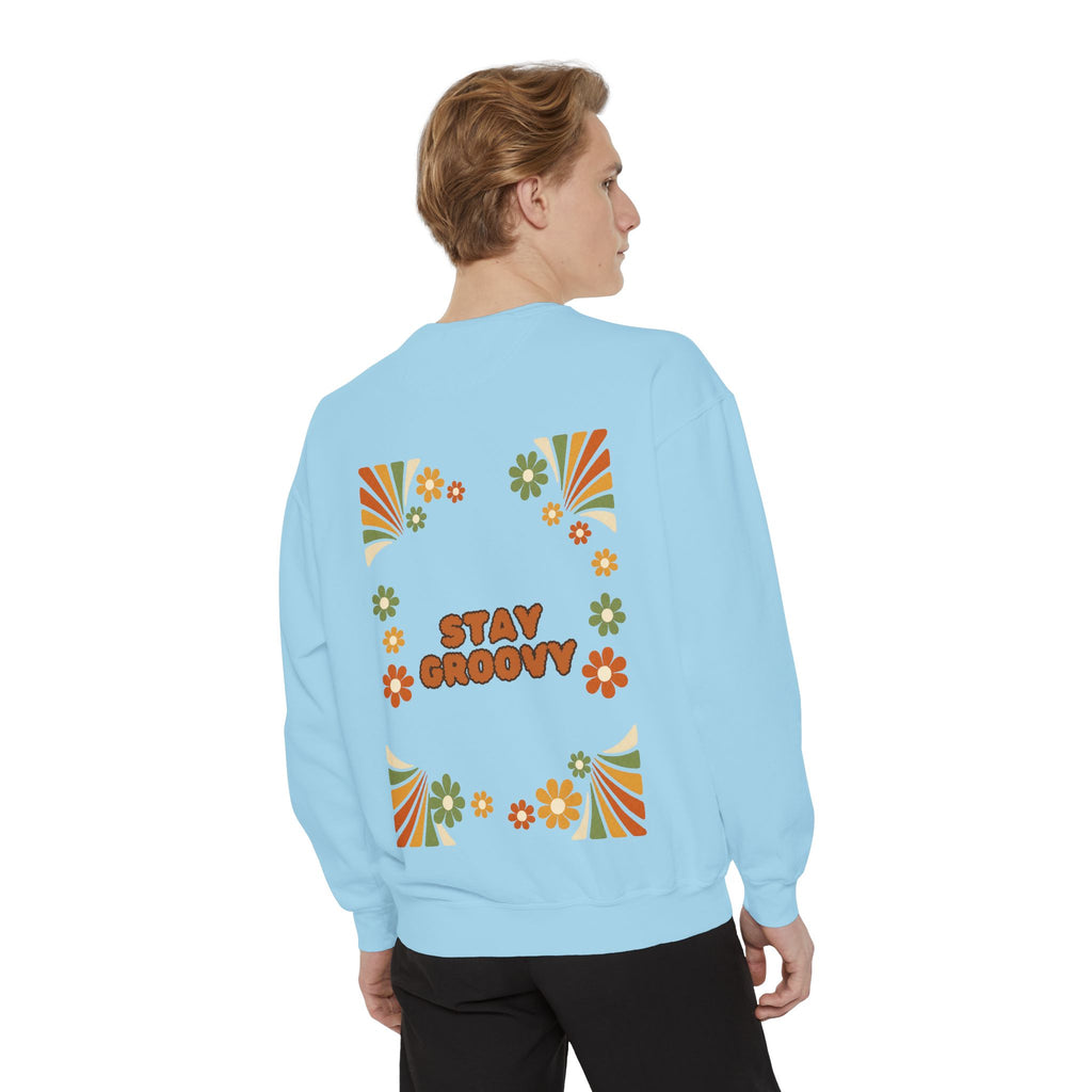 Stay Groovy Shirt, Retro 70s Tee, Groovy Aesthetic Gift, Positive Vibes Sweatshirt