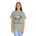 Moose Nature Tee — "Into the Stillness I Stand" Wilderness Graphic T-Shirt