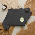 Embroidered Back Nine Retired Patch Sweatshirt | Small Chest Emblem