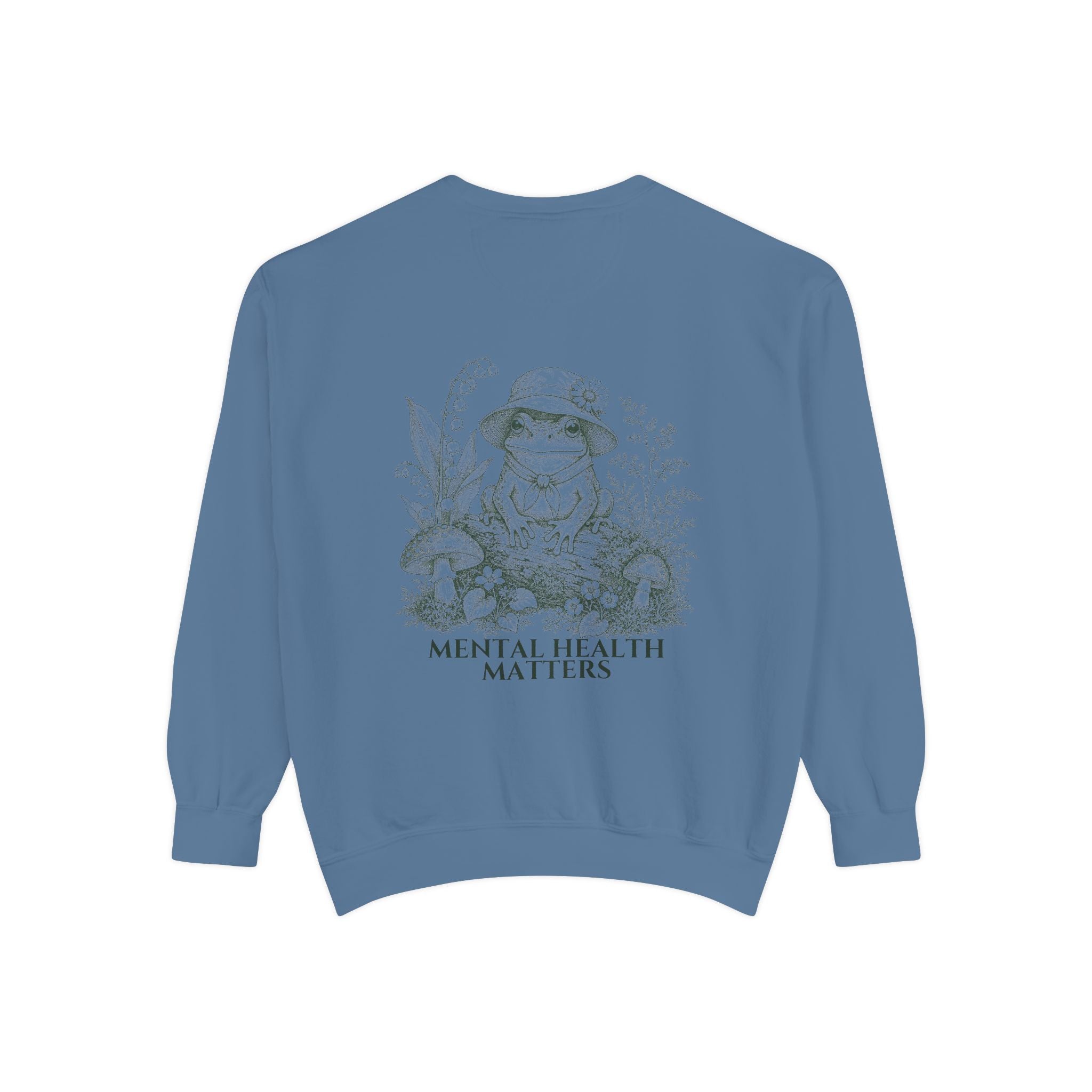 Mental Health Matters Shirt, Cute Frog Tee, Mental Health Awareness Gift, Kawaii Frog Sweatshirt