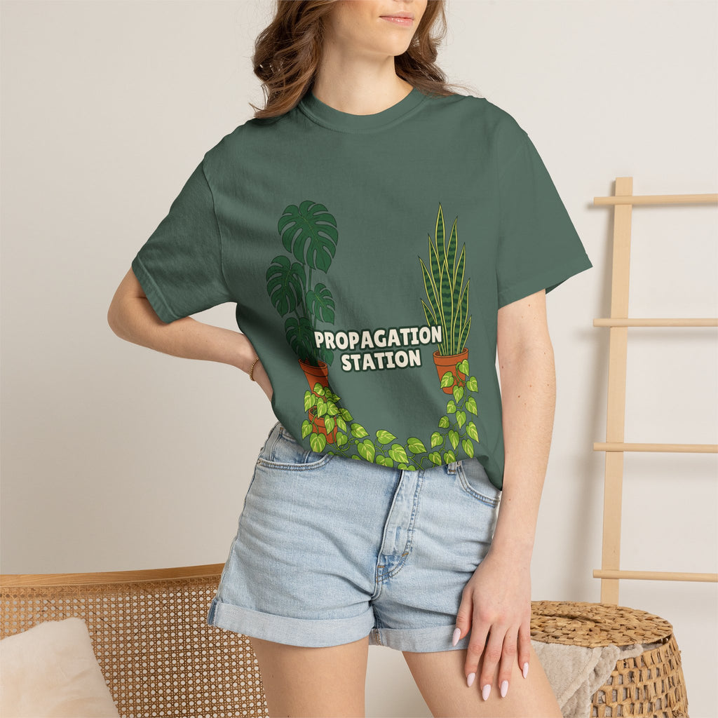 Propagation Station Shirt, Plant Mom Tee, Houseplant Lover Gift, Gardening Plant Sweatshirt