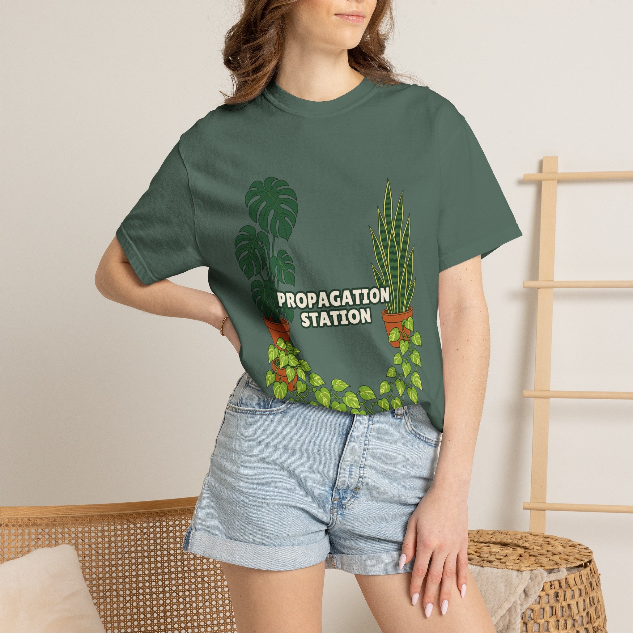 Propagation Station Shirt, Plant Mom Tee, Houseplant Lover Gift, Gardening Plant Sweatshirt
