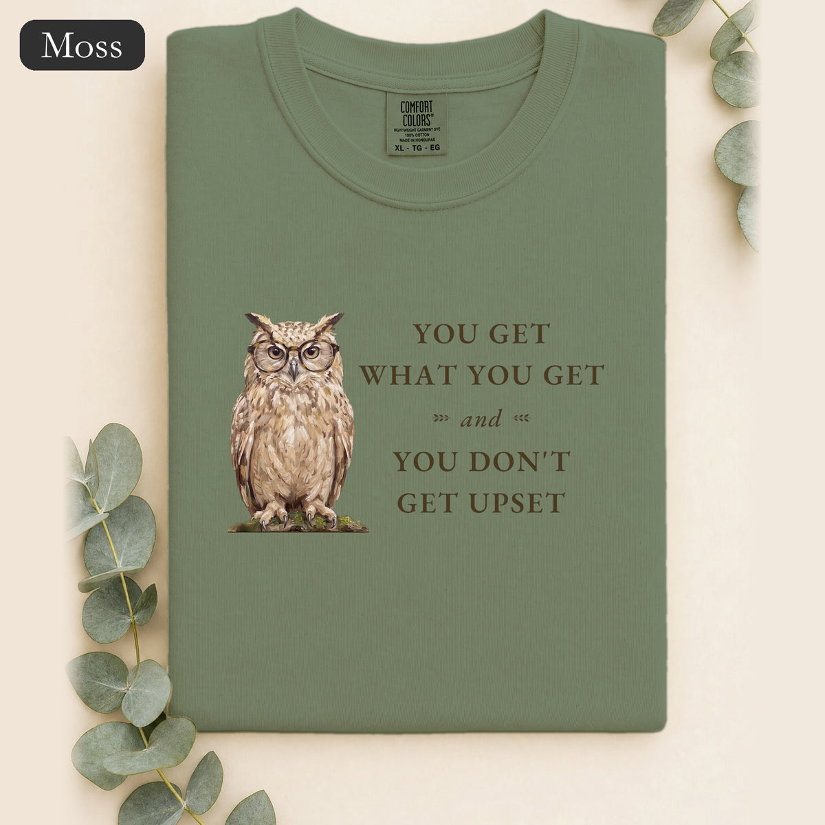 You Get What You Get Shirt, Funny Teacher Owl Tee, Classroom Saying Shirt, Back to School Gift, Preschool Teacher Tee
