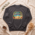 Just a Soup Bun in Paradise Crewneck Sweatshirt | Tropical Dumpling Graphic