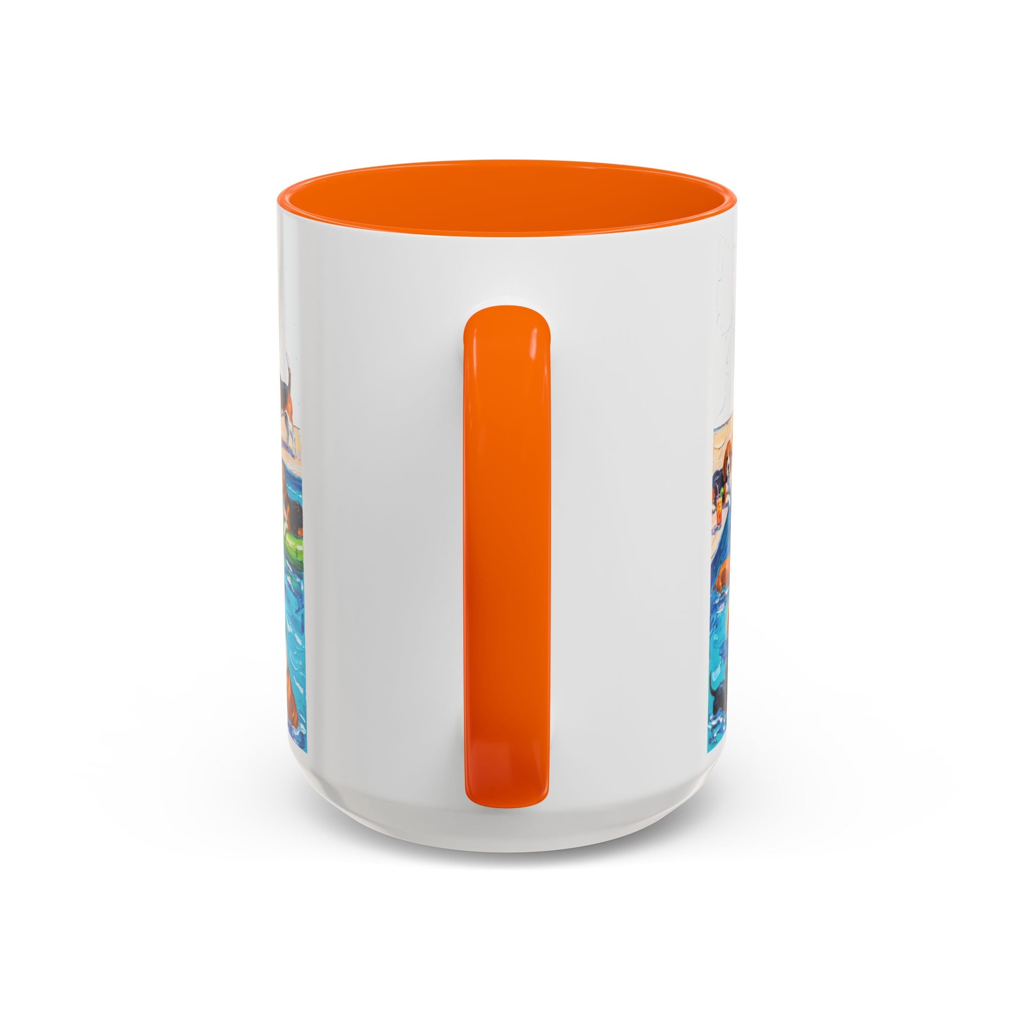 Dogs Pool Party Coffee Mug — Funny Summer Dog Mug (15 oz)
