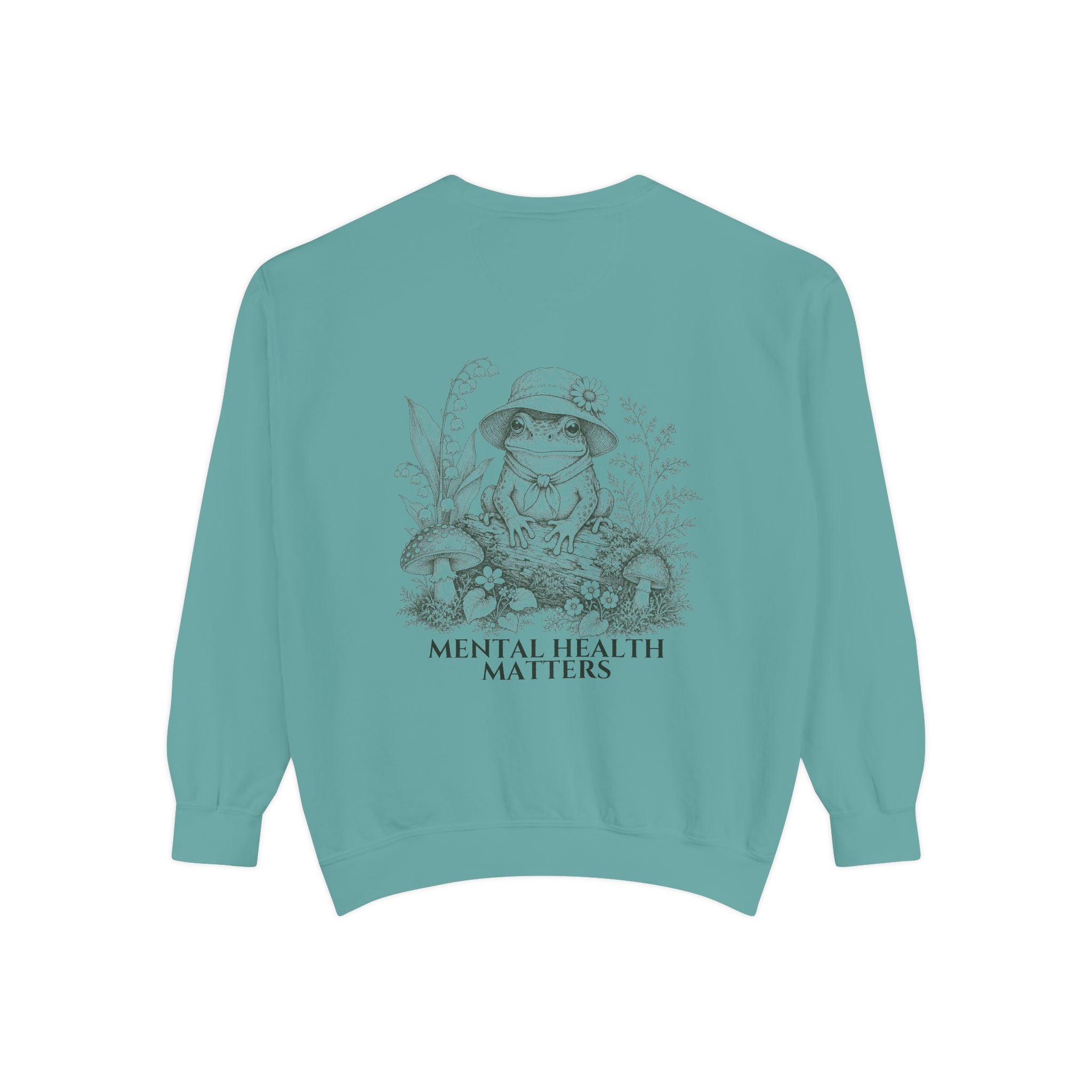 Mental Health Matters Shirt, Cute Frog Tee, Mental Health Awareness Gift, Kawaii Frog Sweatshirt