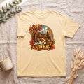 Take a Hike! retro mountain scene Shirt | autumn hiking design