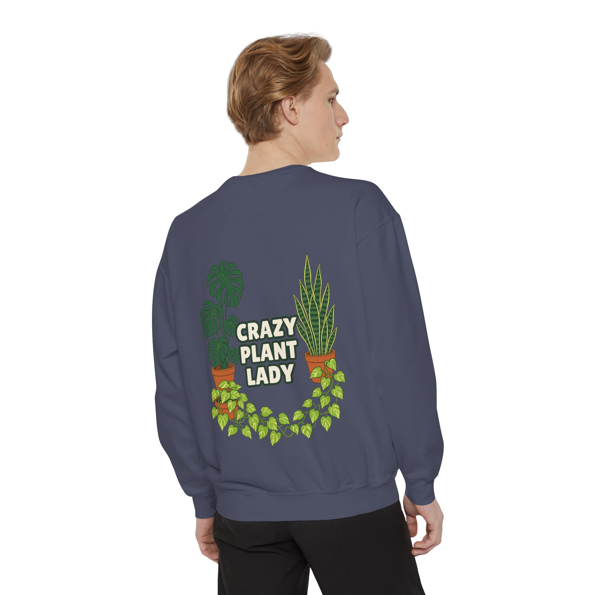 Crazy Plant Lady Shirt, Plant Mom Tee, Houseplant Lover Gift, Gardening Plant Sweatshirt