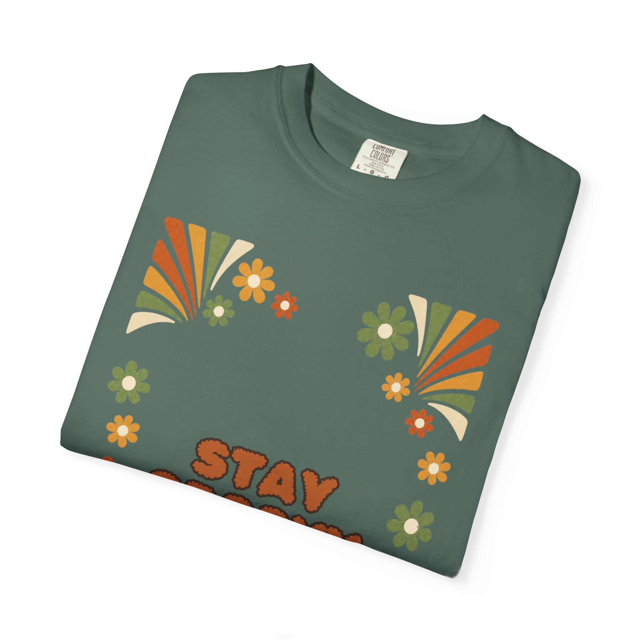 Stay Groovy Shirt, Retro 70s Tee, Groovy Aesthetic Gift, Positive Vibes Sweatshirt