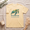 Into the Current I Glide Shirt, Sea Turtle Double Exposure Tee, Ocean Lover Marine Life Gift, Beach Nautical Sweatshirt