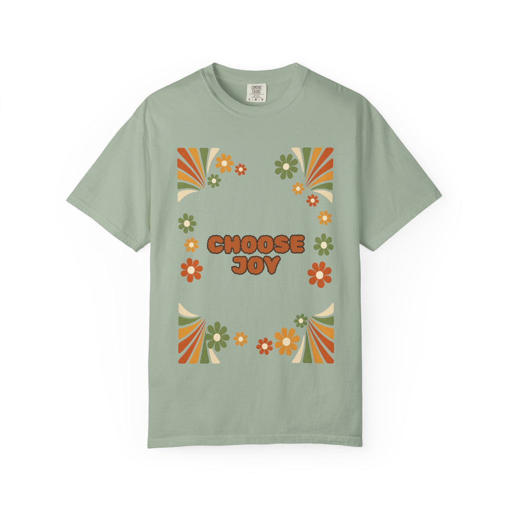Choose Joy Shirt, Retro Groovy Tee, 70s Aesthetic Gift, Positive Affirmation Sweatshirt