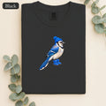 Blue Jay Illustration Shirt | Bird Graphic, Nature Theme