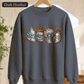 Winter Forest Crewneck, Vintage Cabin Nature Sweatshirt
