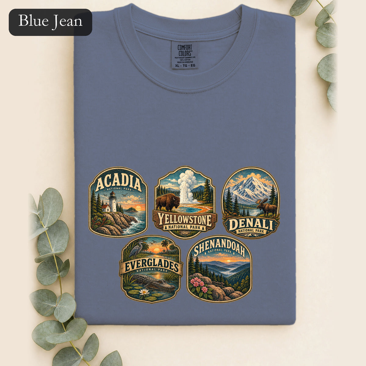 Southwest National Parks Shirt, Desert Badge Tee, Arizona Utah Hiking Gift, Retro Adventure Cactus Sweatshirt