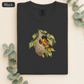 Oriole on Autumn Branch Shirt | Fall Bird Illustration