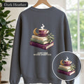 Just One More Chapter Shirt, Bookish Reader Tee, Book Lover Cozy Gift, Painterly Reading Sweatshirt