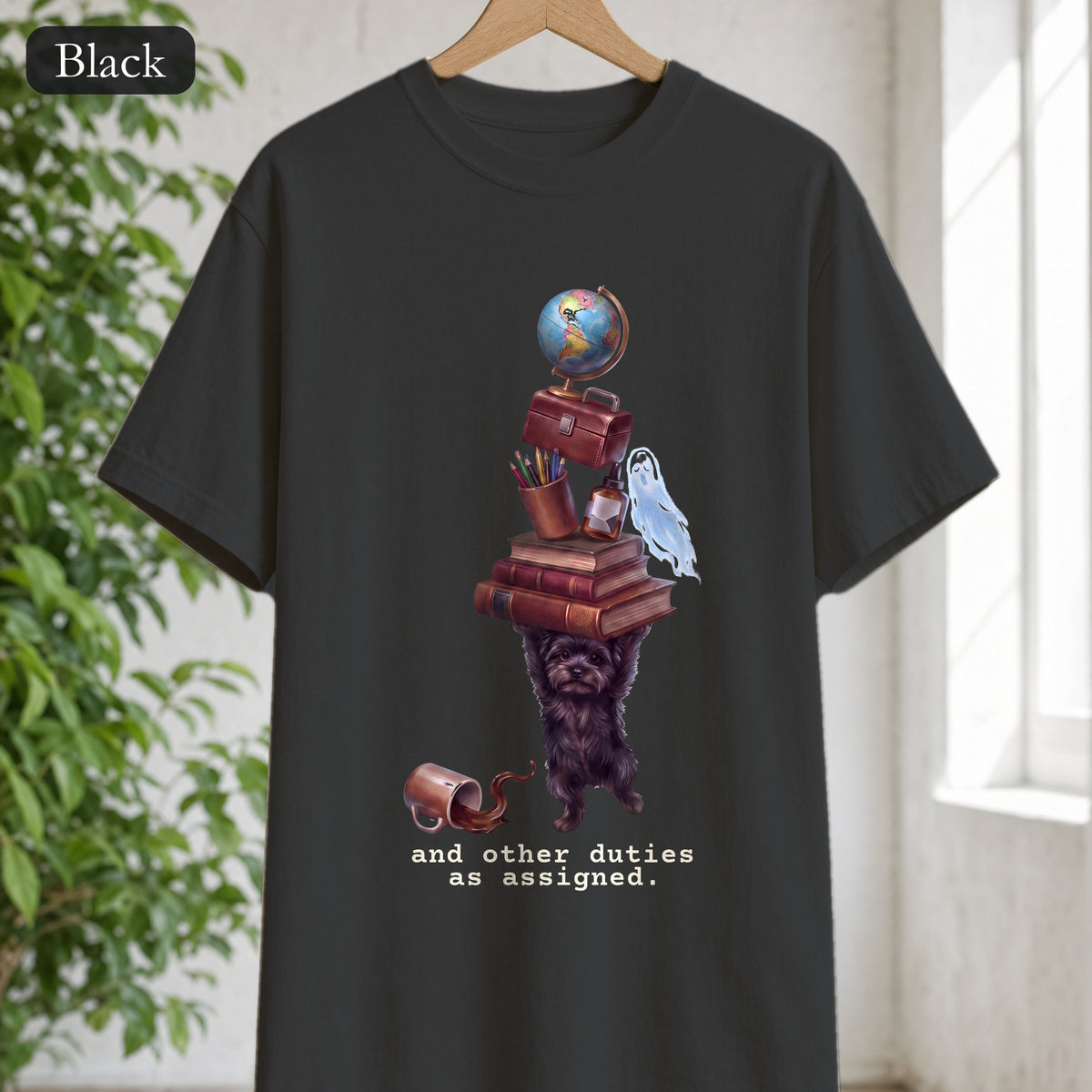And Other Duties As Assigned Shirt, Funny Paraprofessional Tee, School Staff Dog Tee, Teacher and Teacher Aide Gift