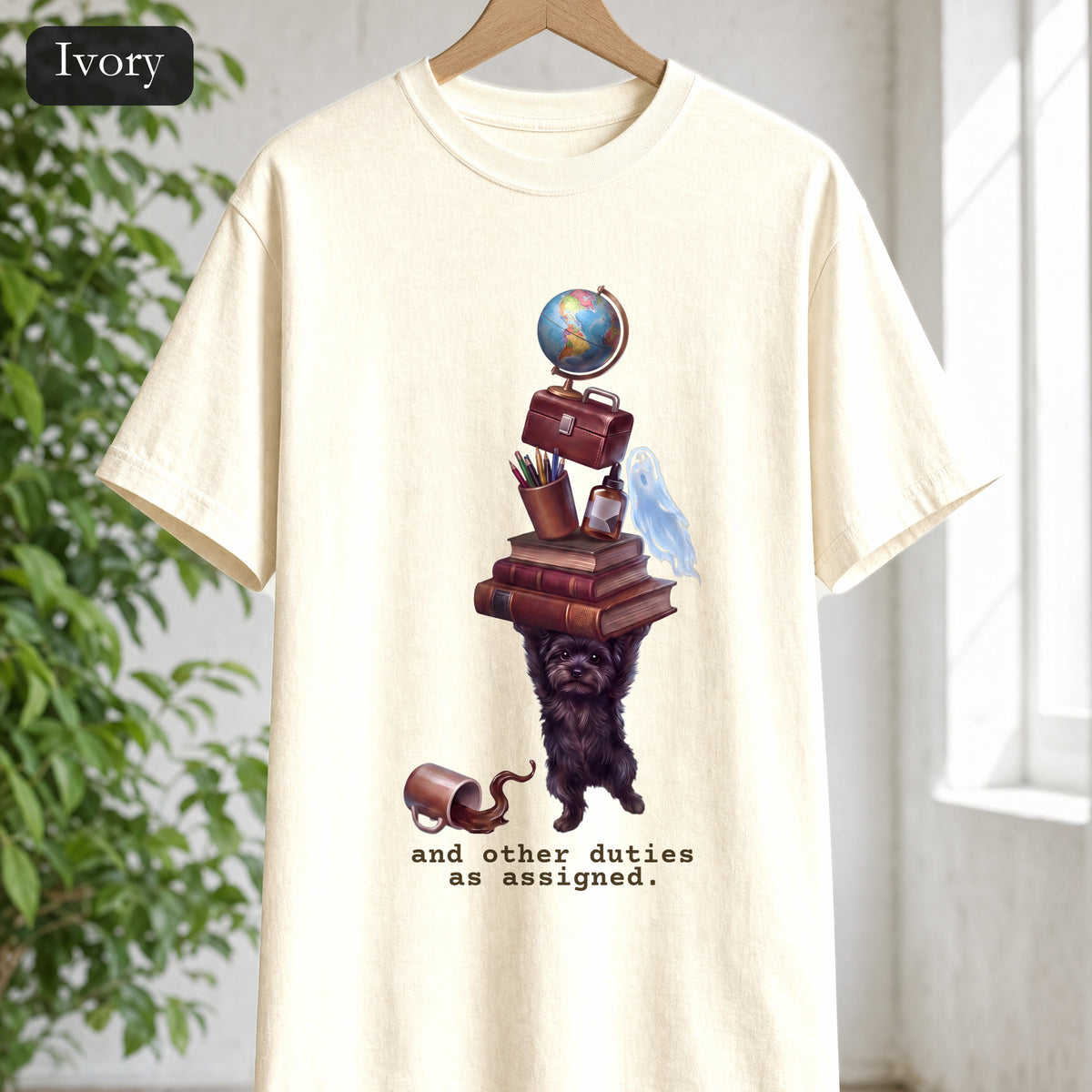 And Other Duties As Assigned Shirt, Funny Paraprofessional Tee, School Staff Dog Tee, Teacher and Teacher Aide Gift