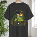 Retired Golfer Shirt, Now Tee Time Is Full Time, Funny Golf Retirement Gift, Vintage Golf Tee