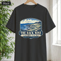 The Back Nine Shirt, Scenic Golf Coast Tee, Vintage Golf Course Graphic, Golfer Gift