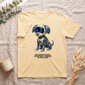 Robot Dog Emotional Support Human Offline Shirt, Funny AI Dog Tee, Tech Programmer Gift, Sci-Fi Humor Sweatshirt