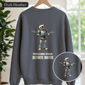 Professional Opinion Definite Maybe Shirt, Funny Robot Tech Tee, Engineer Programmer Gift, Sarcastic AI Sweatshirt